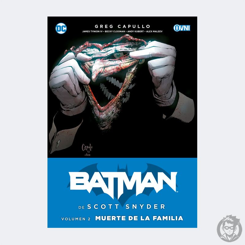 Comic DC Especiales Batman de Scott Snyder Vol. 2 Muerte de La Familia, Edit. Ovnipress