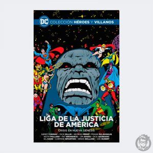 Cómic Liga de la Justicia de América Crisis en Nueva Génesis, Editorial Ecc Ediciones