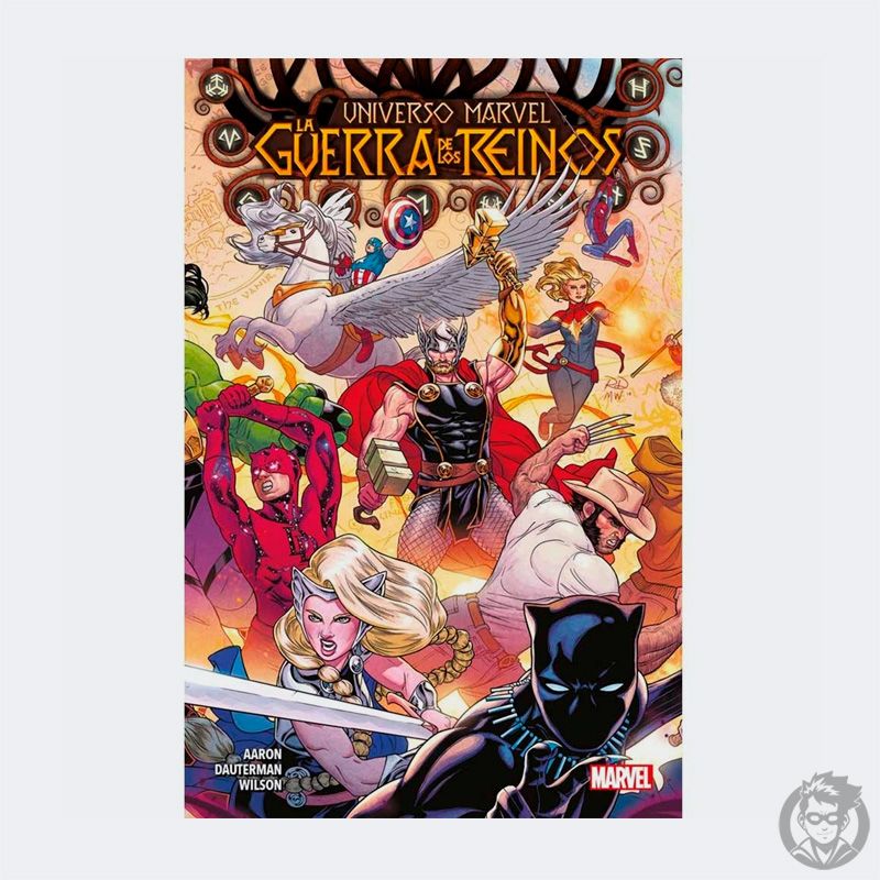 Comic Univereso Marvel 01 La Guerra de los Reinos, Edit. Panini Argentina