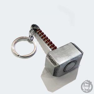 Llavero Thor, Martillo plateado café Destapador