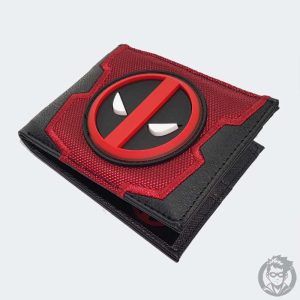 Billetera Deadpool Logo relieve