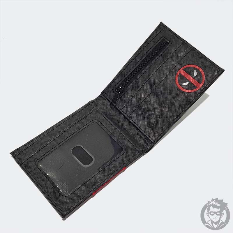 Billetera Deadpool Logo relieve