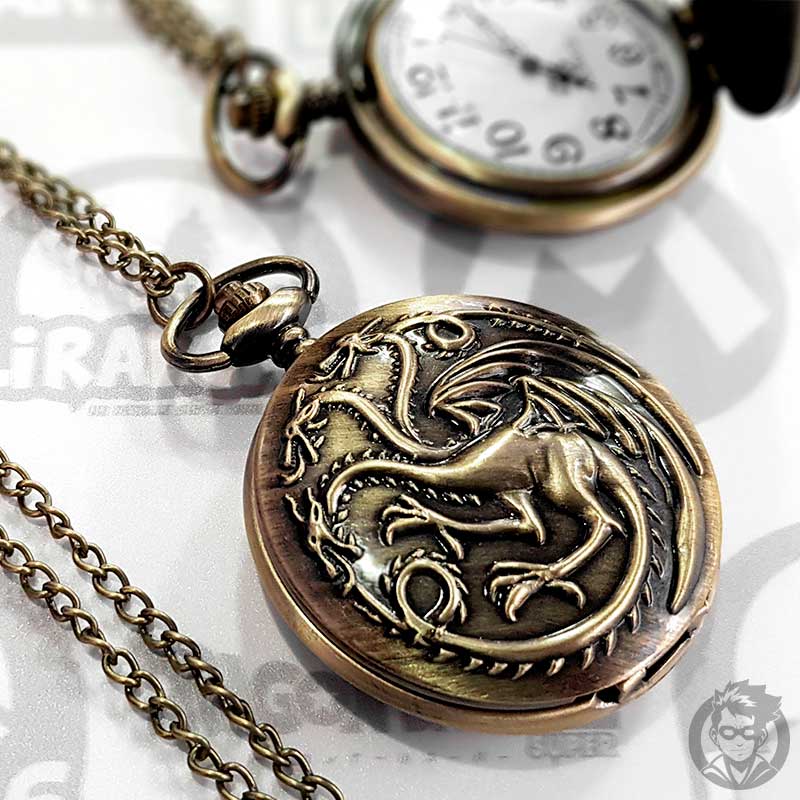 RJ0009-2 Reloj de bolsillo Targaryen