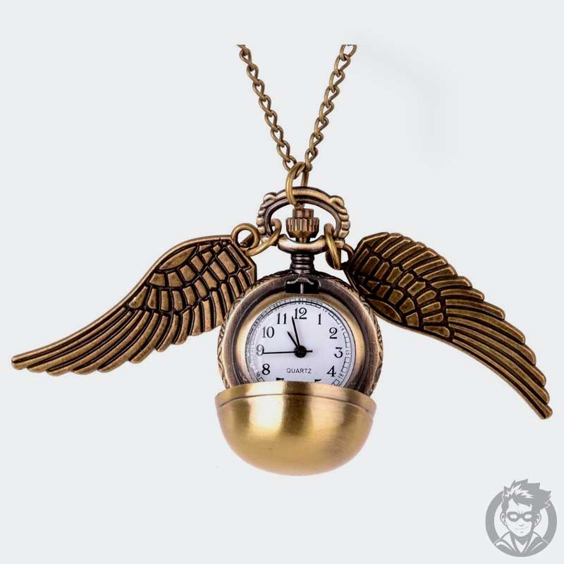 RJ0016-1 Reloj de bolsillo Snitch harry potter