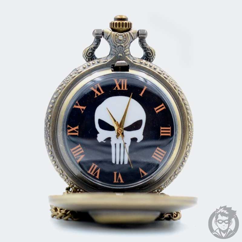 RJ0020-3 Reloj de Bolsillo Punisher